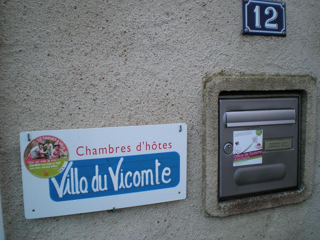 Villa du Vicomte Thouars Extérieur photo